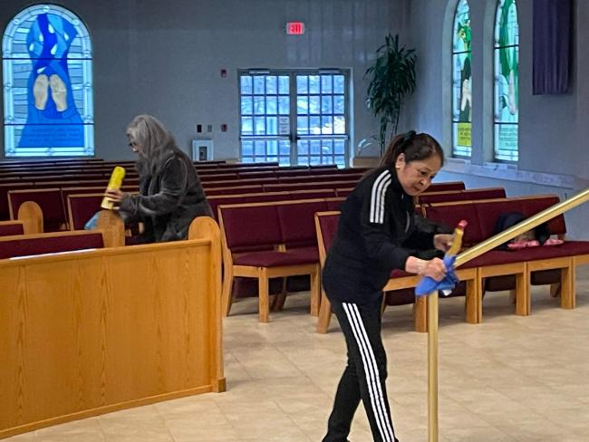 Rosarian Church Cleaning